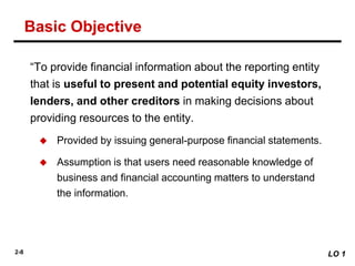 CHAPTER 2 - INS3272 - Conceptual Framework for Financial Reporting | PDF