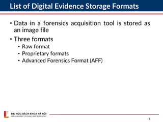 Comprehensive Guide to Digital Data Acquisition in Forensics | PDF