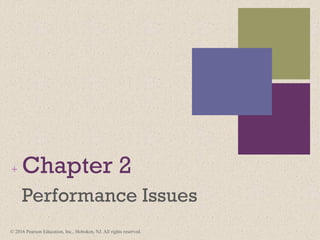 Advanced Computer Performance Issues and Optimization Techniques in ...