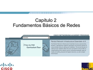 Capítulo 2
Fundamentos Básicos de Redes
 
