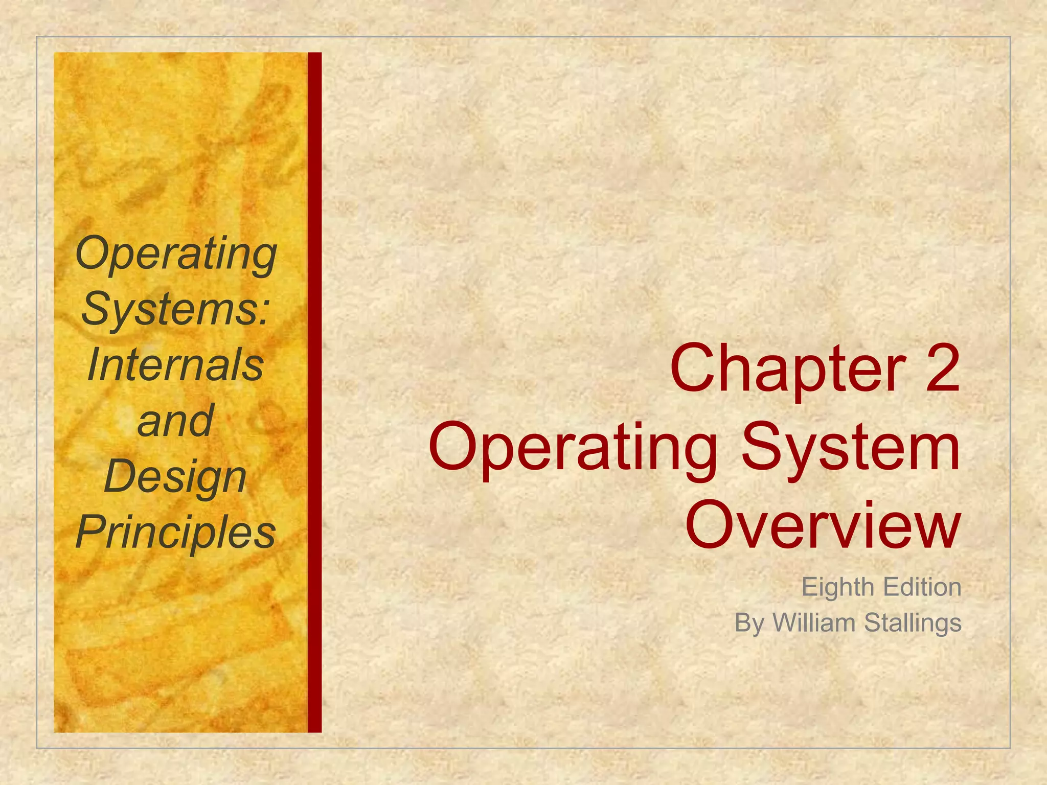 Operating System Overview | PPTX | Operating Systems | Computer ...