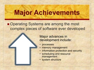 Operating System Become Complex Operating System Overview | PPTX