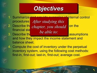 Summarize Inventory Comprehensive Guide to Inventory Accounting and Cost Flow Methods | PPT