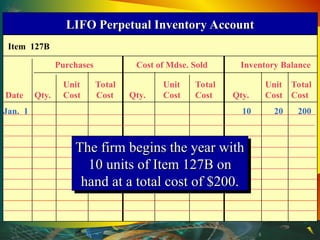 Comprehensive Guide to Inventory Accounting and Cost Flow Methods | PPT