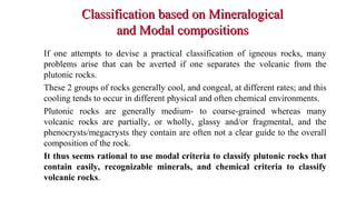 Ch 02 igneous classification | PPT