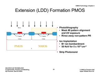 Comprehensive CMOS Technology Process Flow and Fabrication Techniques | PDF