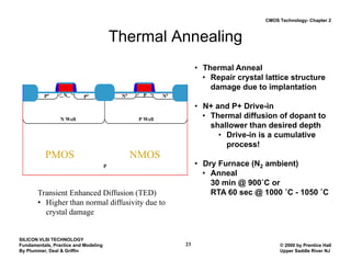 Comprehensive CMOS Technology Process Flow and Fabrication Techniques | PDF
