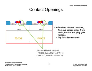 Comprehensive CMOS Technology Process Flow and Fabrication Techniques | PDF