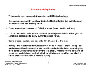 Comprehensive CMOS Technology Process Flow and Fabrication Techniques | PDF