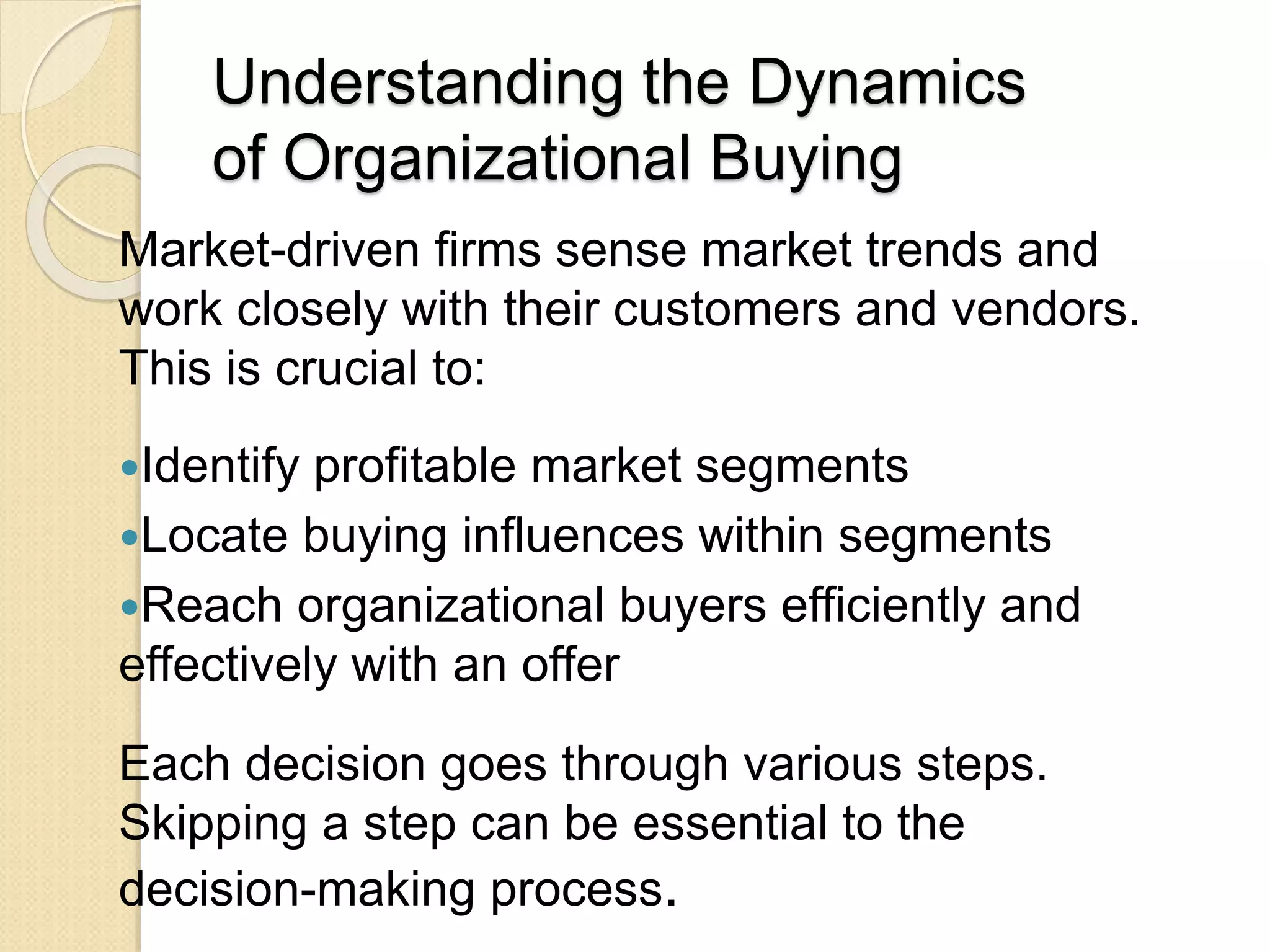 Ch02 organ buying behavior