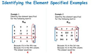 Linear Algebra Ch 2 Matrix Multiplication | PPTX