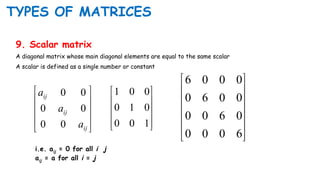 Linear Algebra Ch 2 Matrix Multiplication | PPTX
