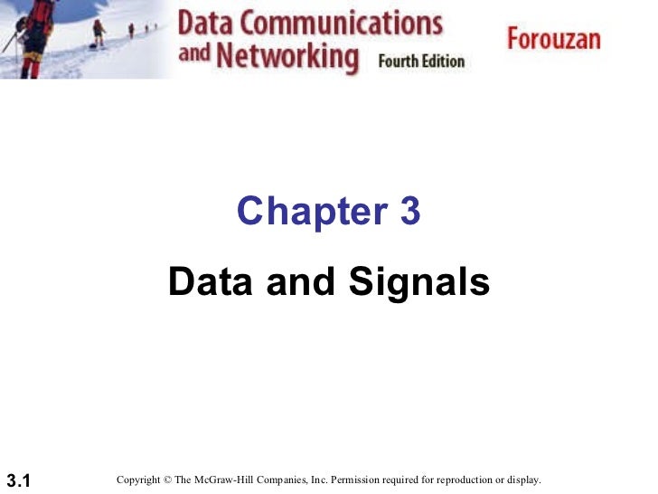 chapter 3 data and signals communications signals represented in a binary format are said to be