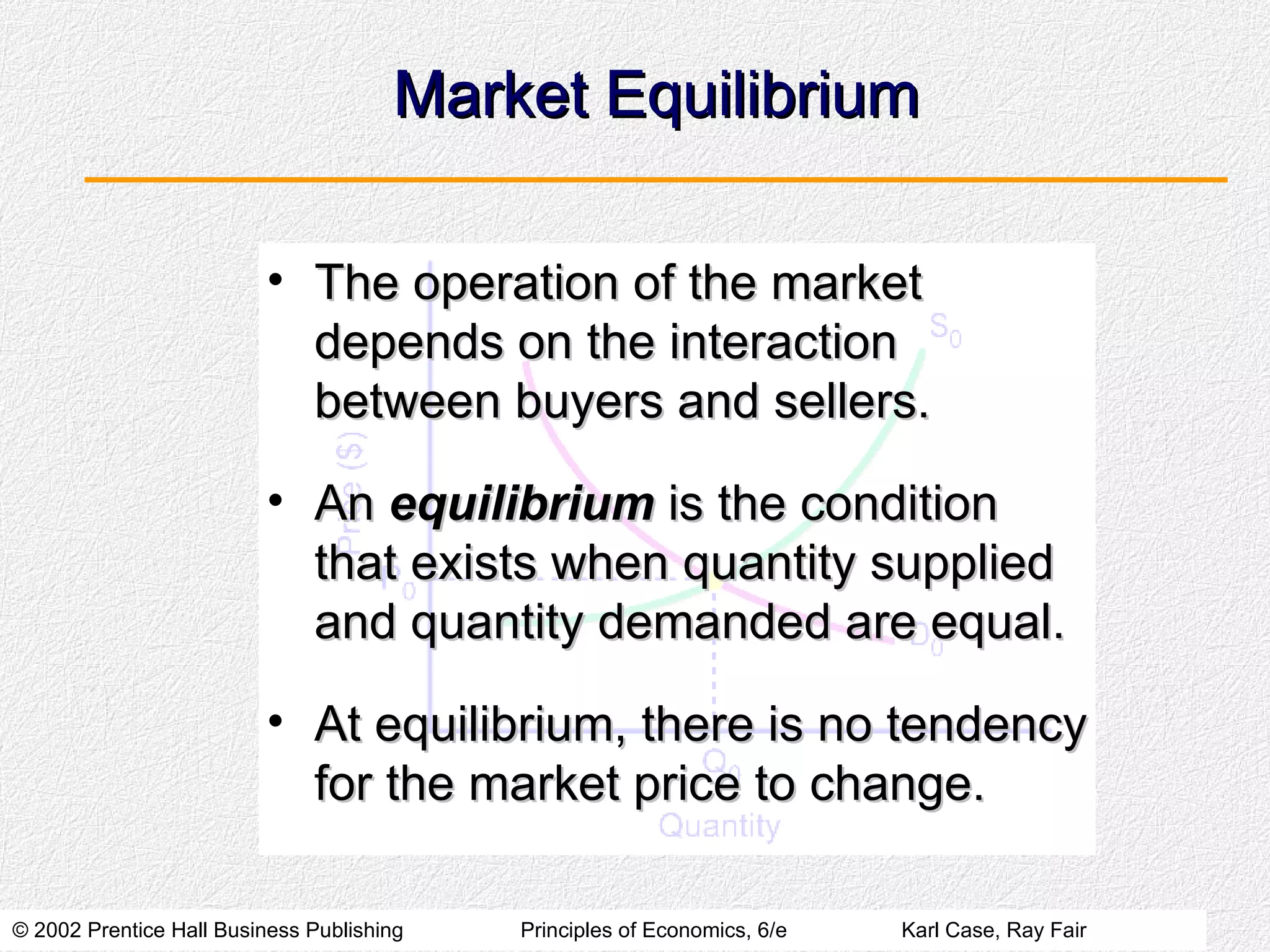 Demand, Supply, and Market Equilibrium | PPT