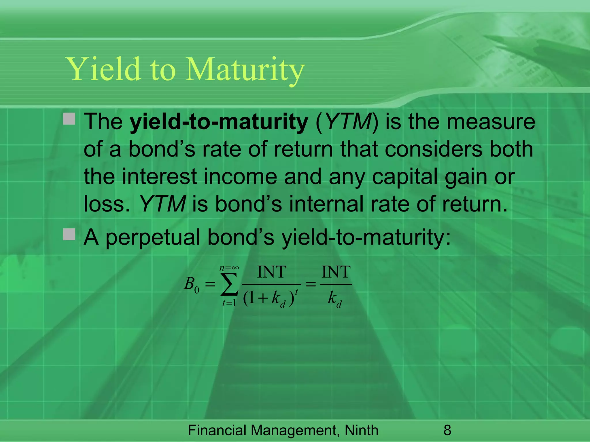 valuation of bonds and share | PPT
