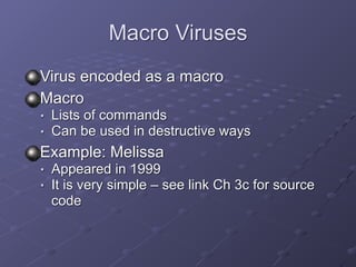 Ch 3: Network and Computer Attacks | PDF