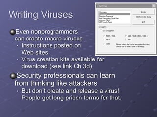 Ch 3: Network and Computer Attacks | PDF