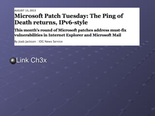 Ch 3: Network and Computer Attacks | PDF