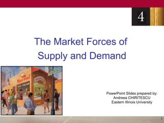 PowerPoint Slides prepared by:
Andreea CHIRITESCU
Eastern Illinois University
The Market Forces of
Supply and Demand
1
 