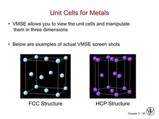 Chapter 3 - crystal structure and solid state physics | PPT