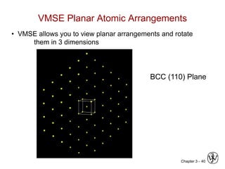 Chapter 3 - crystal structure and solid state physics | PPT