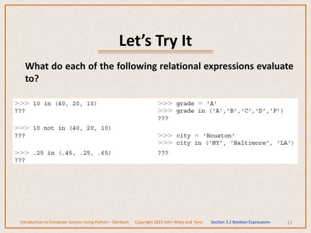 Control structures in Python programming | PPT