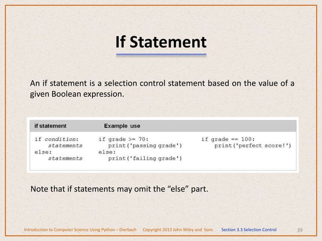 Control structures in Python programming | PPT