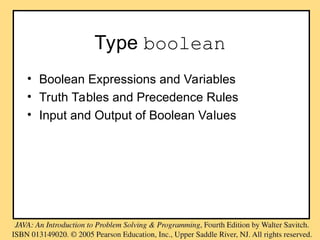 Boolean Inputs Flow of control, statements, and examples | PPT