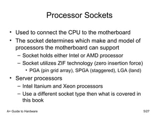 A+ Motherboard Types and Features Maintenance Ch03.ppt
