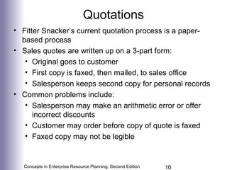 Chapter 3: Marketing Information Systems and the Sales Order Process | PPT