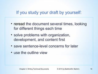 Chapter 3: Writing Technical Documents | PPT