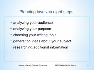 Chapter 3: Writing Technical Documents | PPT