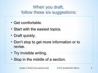 Chapter 3: Writing Technical Documents | PPT