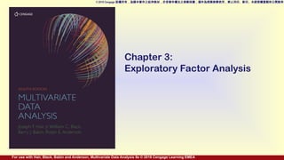 Comprehensive Guide to Exploratory Factor Analysis in Multivariate Data ...