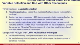 Comprehensive Guide to Exploratory Factor Analysis in Multivariate Data ...