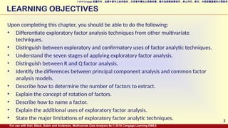 Comprehensive Guide to Exploratory Factor Analysis in Multivariate Data ...