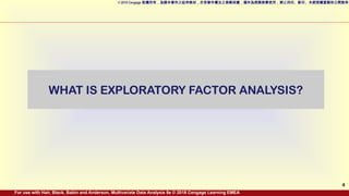 Comprehensive Guide to Exploratory Factor Analysis in Multivariate Data ...