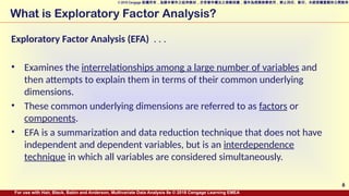 Comprehensive Guide to Exploratory Factor Analysis in Multivariate Data ...