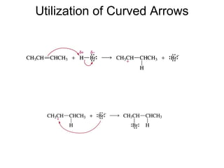Utilization of Curved Arrows
 