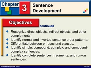 Sentence Structure | PPT