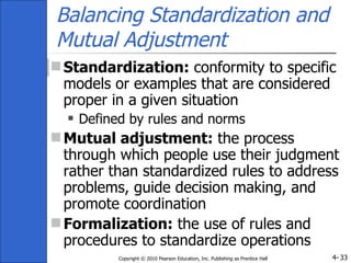 Ch04 - Organisation theory design and change gareth jones | PPT