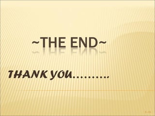 THANK YOU……….

                2 - 11
 