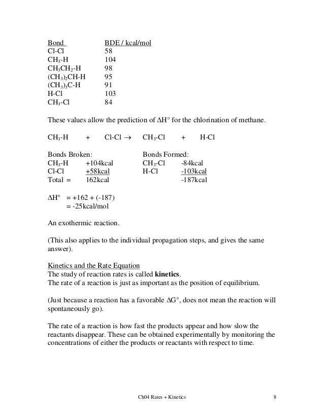 Ch04 The Study Of Chemical Reaction