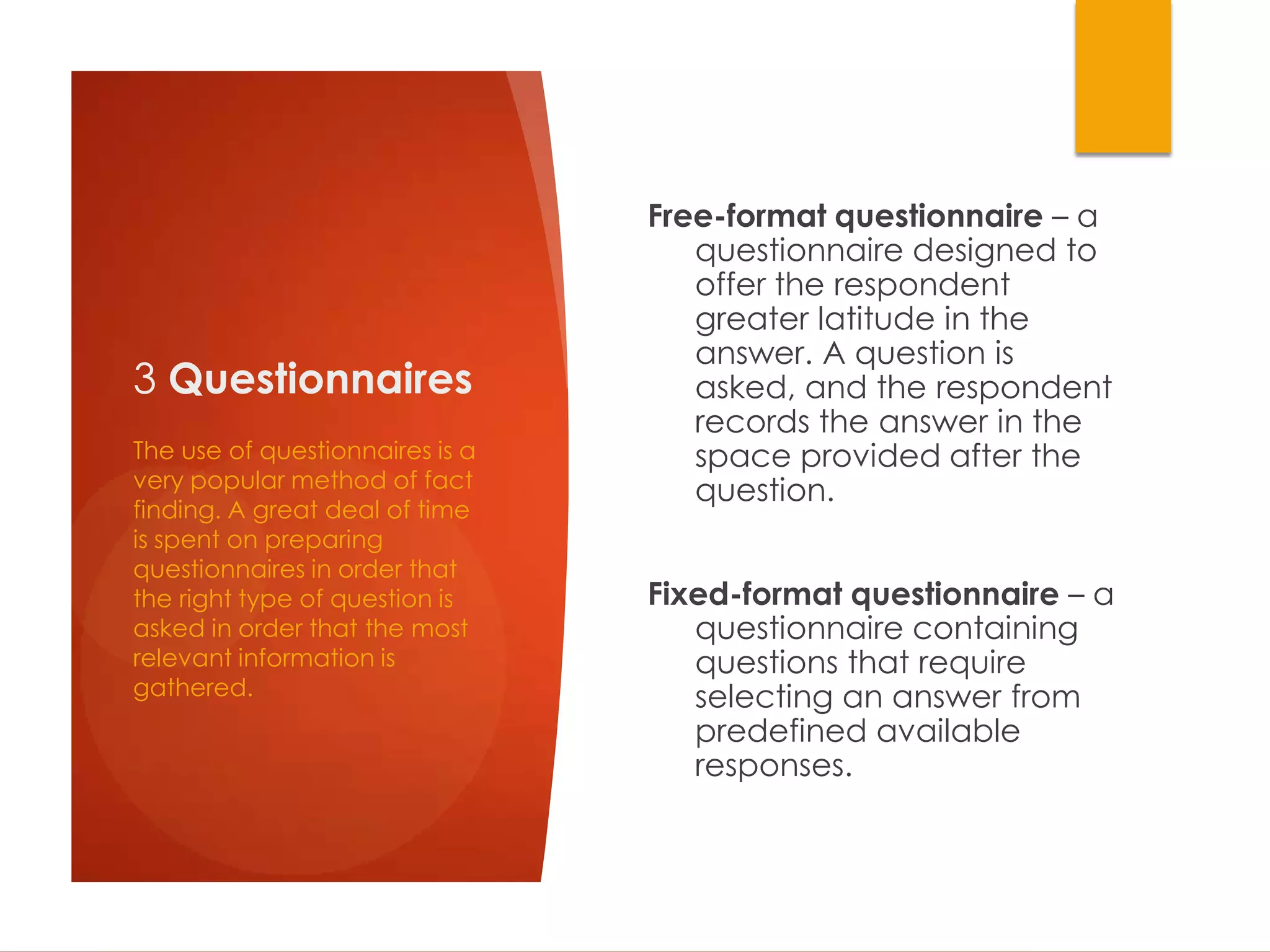 System Analysis Fact Finding Methods | PPTX