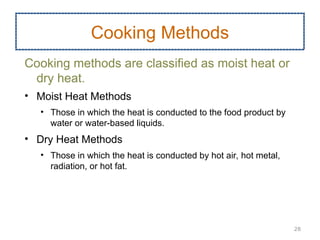 basic Principles of cooking and food science | PPT