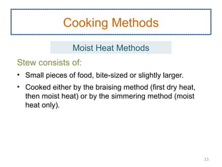 basic Principles of cooking and food science | PPT