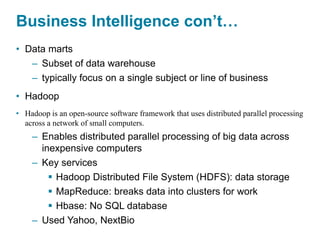 Foundations of Business Intelligence: Databases and Information ...