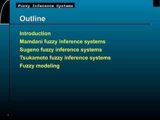 Fuzzy Inference Systems by J S Rager Jan | PPT image.