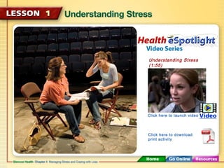 Understanding Stress 
(1:55) 
Click here to launch video 
Click here to download 
print activity 
 