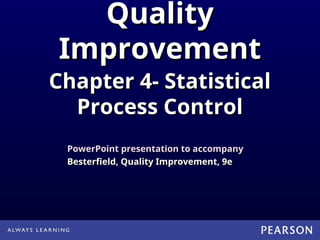 Chapter 4 PowerPoint presentation on SPC | PPT